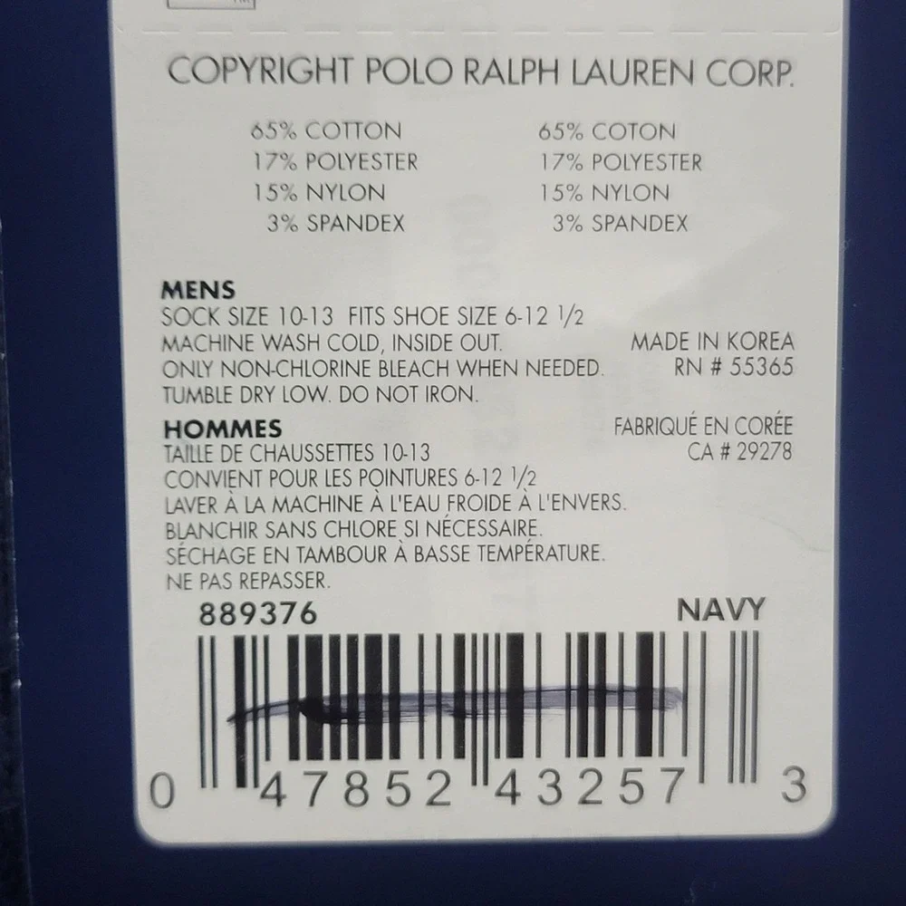 Polo Ralph Lauren Socks Mens 10-13 Green Blackwatch Plaid 1967 Athletic Dept